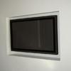 Recessed TV...